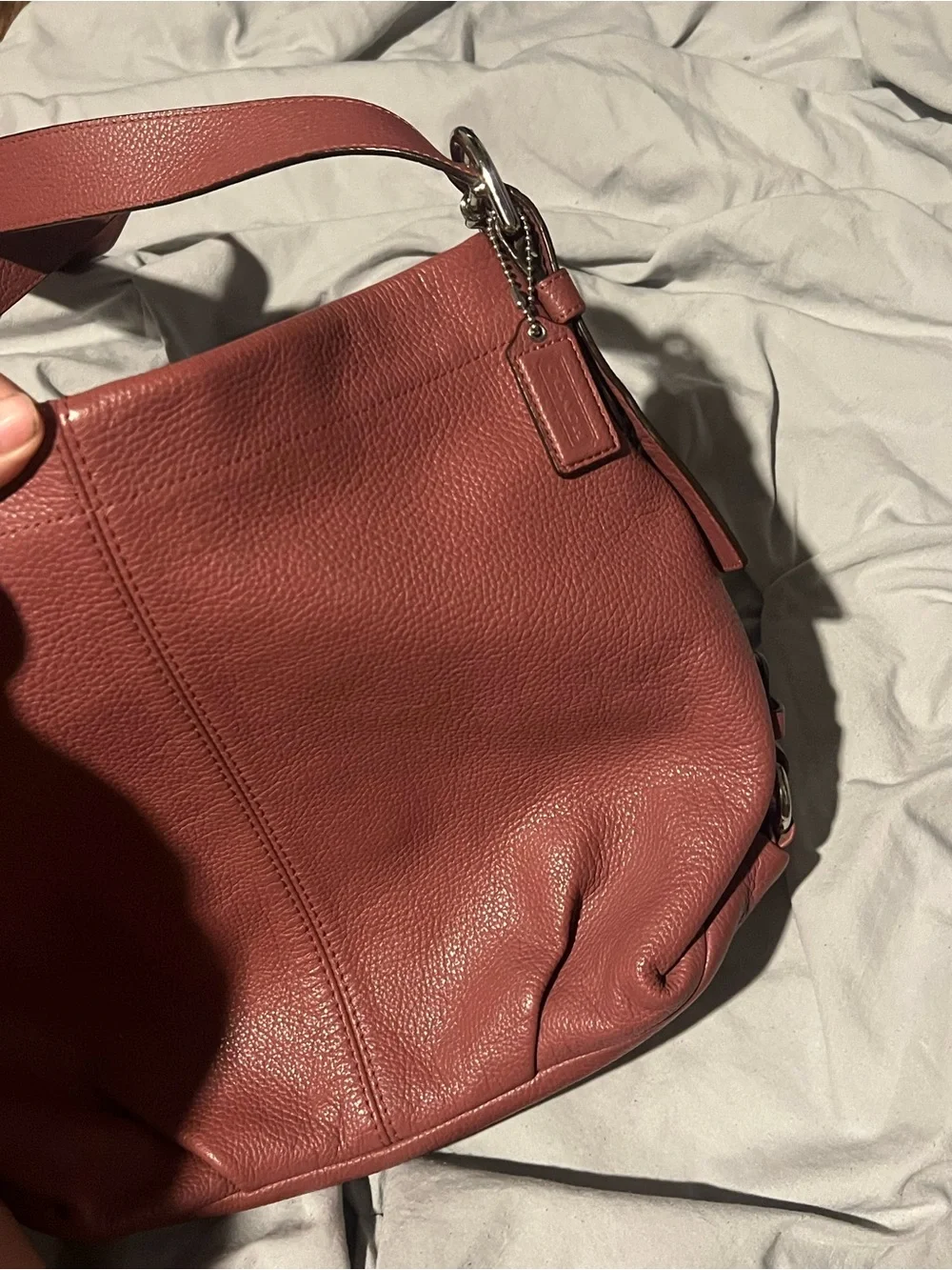 Coach F15064 Shoulder Bag Crossbody Large